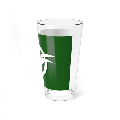 Flag of Yanai Yamaguchi (Japan) Pint Glass 16oz