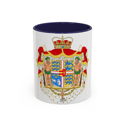 Coat of arms of Joachim, Prince of Denmark - Accent Coffee Mug