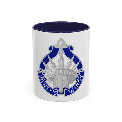 77 Aviation Battalion (U.S. Army) Accent Coffee Mug