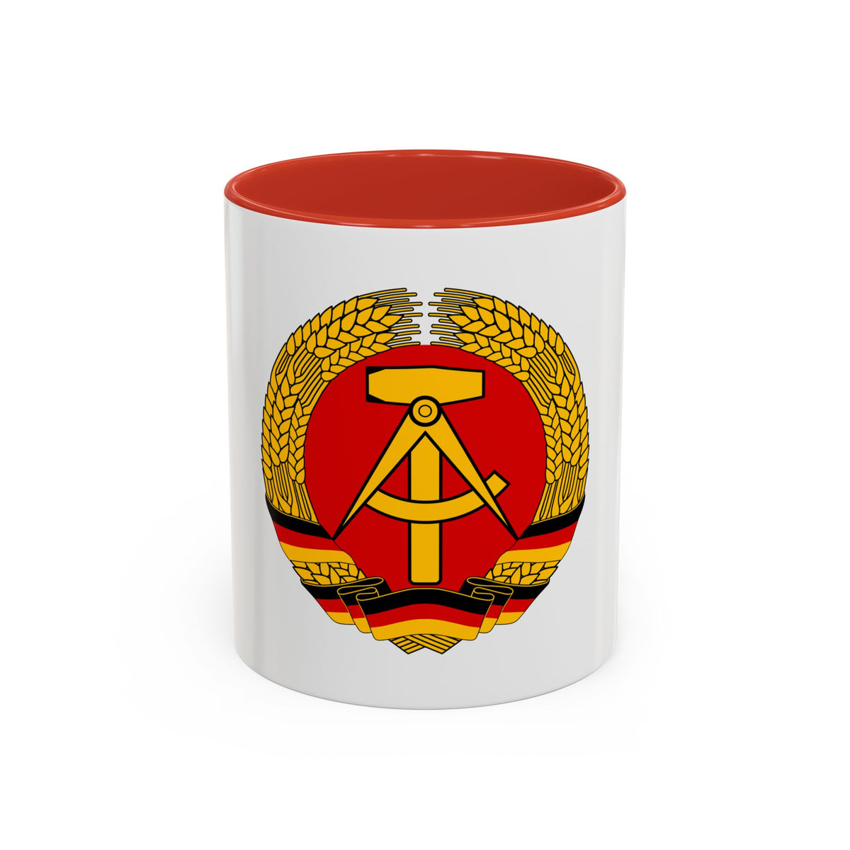 Coat of arms of East Germany - Accent Coffee Mug