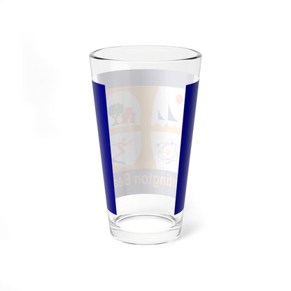 Flag of Huntington Beach California (United States) Pint Glass 16oz