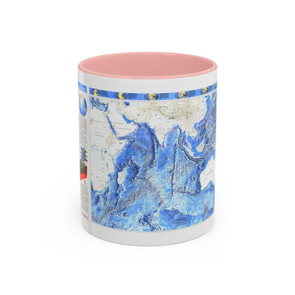 Indian Ocean (1992) (Map) Accent Coffee Mug