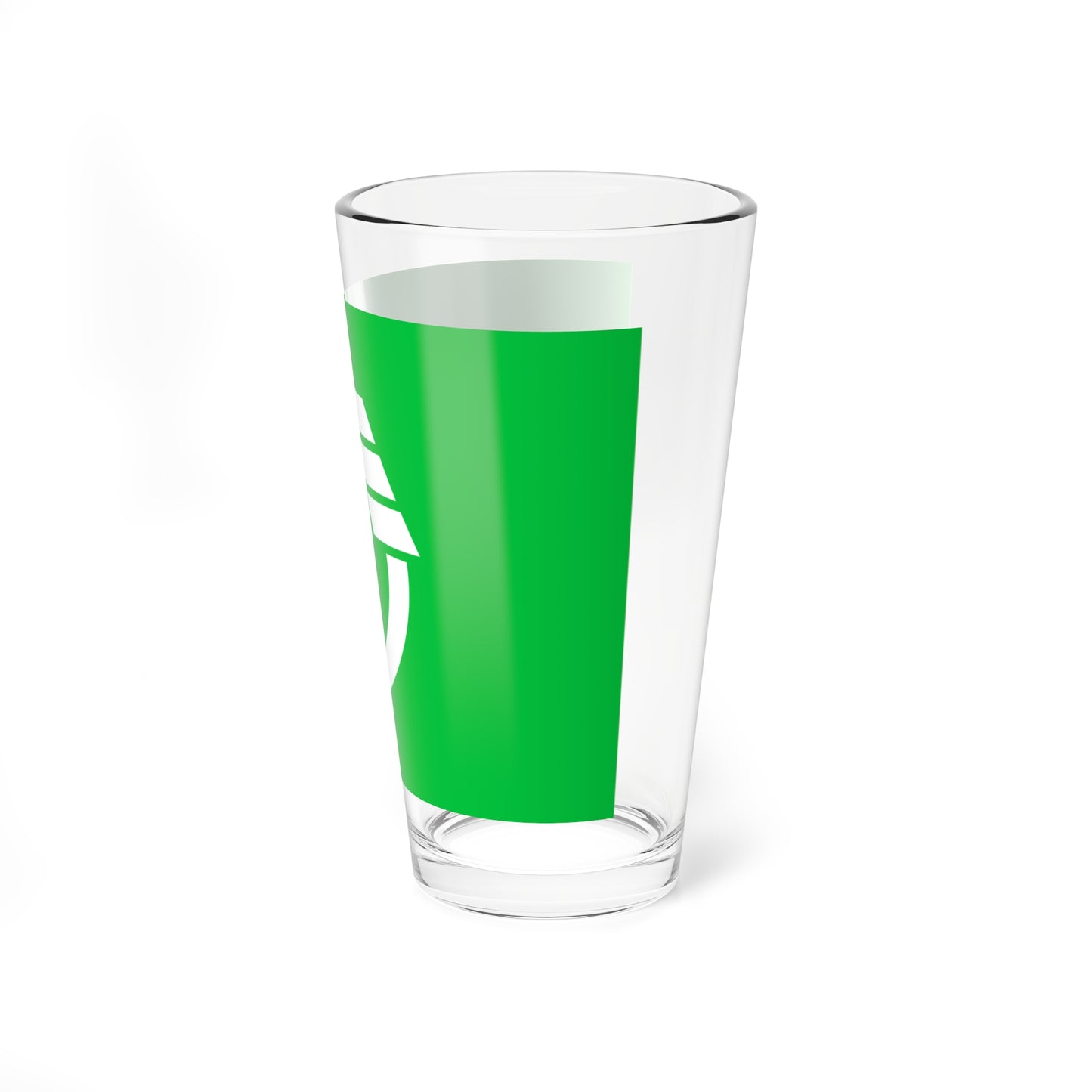 Flag of Minowa Nagano normal (Japan) Pint Glass 16oz