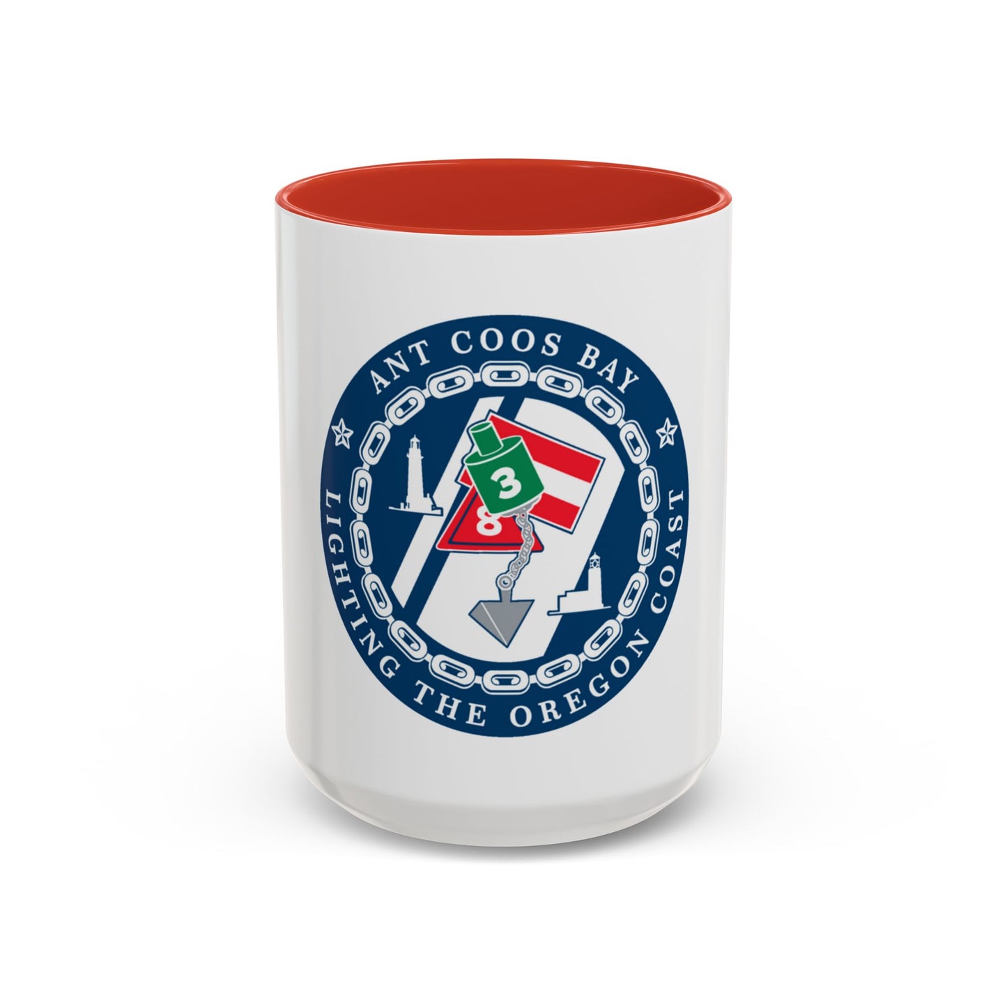 ANT Coos Bay Oregon (U.S. Coast Guard) Accent Coffee Mug