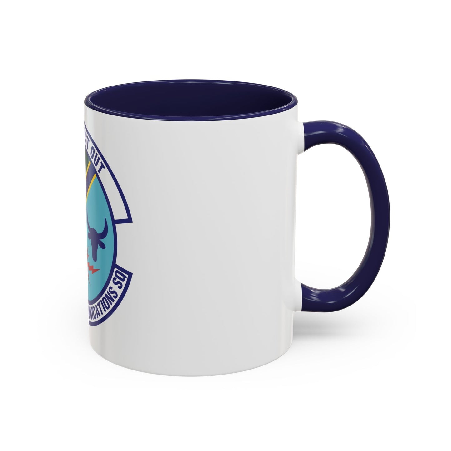 1st Combat Communications Squadron (U.S. Air Force) Accent Coffee Mug