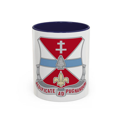 578 Engineer Battalion (U.S. Army) Accent Coffee Mug