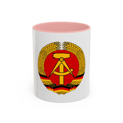 Coat of arms of East Germany - Accent Coffee Mug
