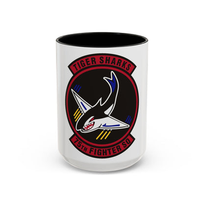 Tasse à café décorative du 75e escadron de chasse (US Air Force)