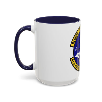 87 Logistics Readiness Squadron AMC (U.S. Air Force) Accent Coffee Mug