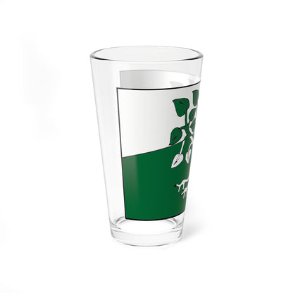 Flag Shcheglovo Leningrad oblast (Russia) Pint Glass 16oz