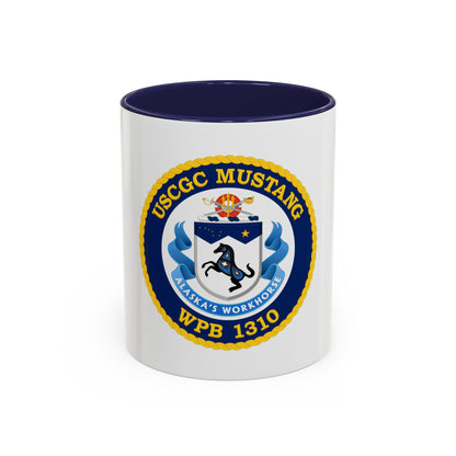 USCGC Mustang WPB 1310 (U.S. Coast Guard) Accent Coffee Mug