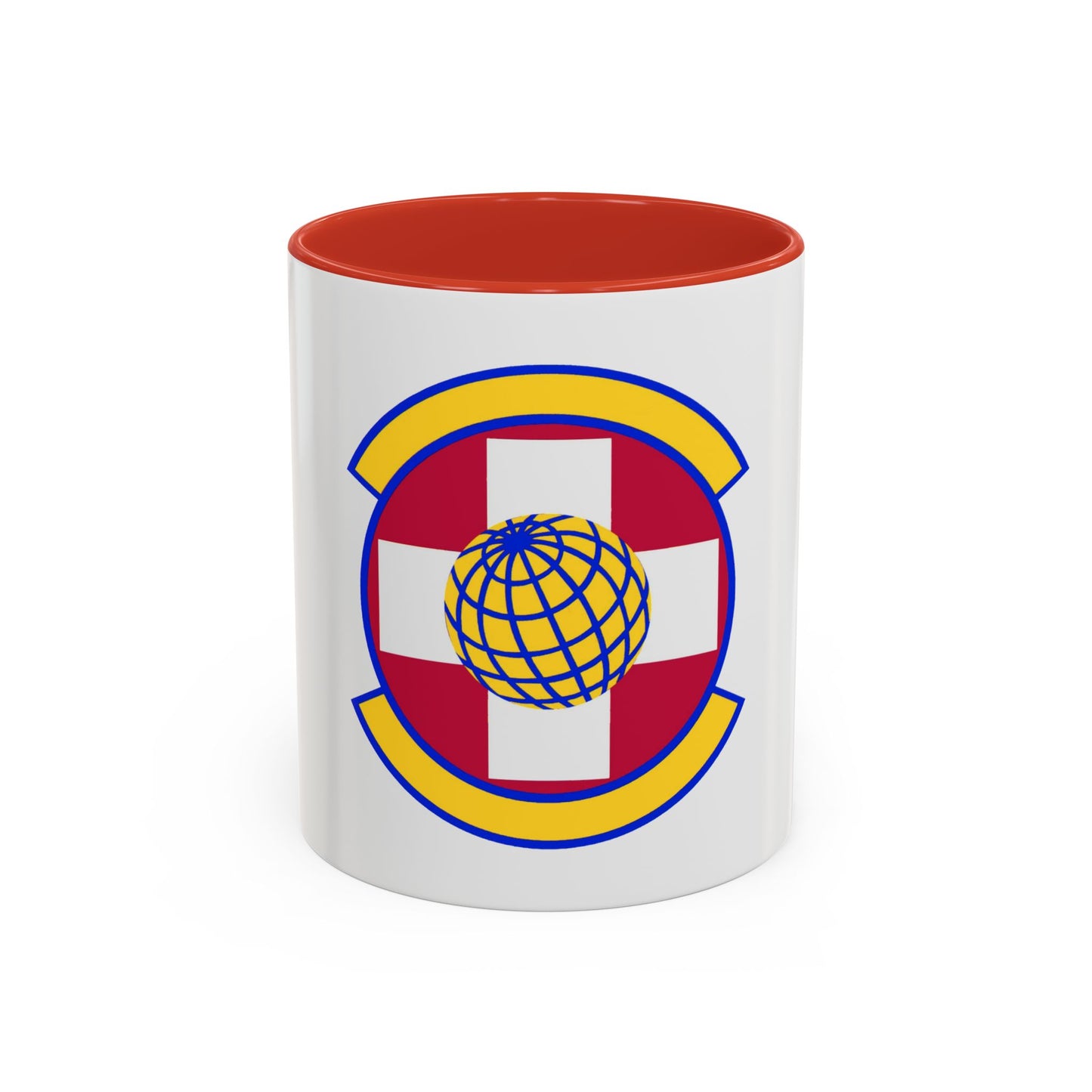 49 Healthcare Operations Squadron AETC (U.S. Air Force) Accent Coffee Mug