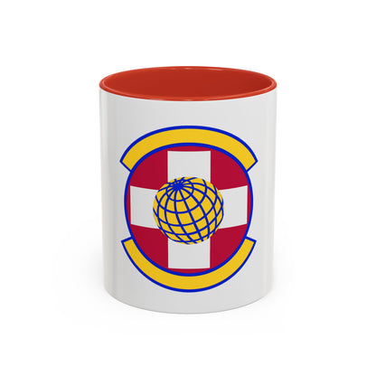 49 Healthcare Operations Squadron AETC (U.S. Air Force) Accent Coffee Mug