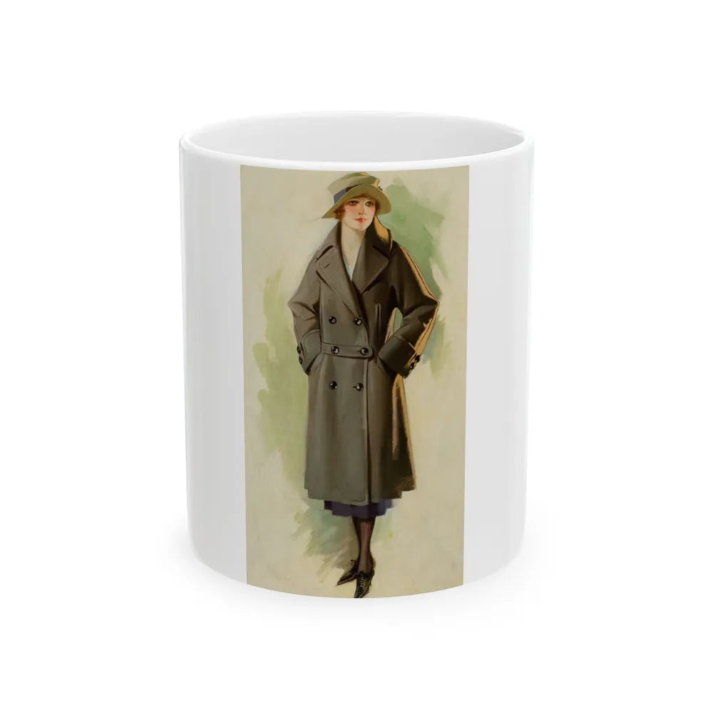 Fashionable Women (1) - White Coffee Mug-11oz-Go Mug Yourself