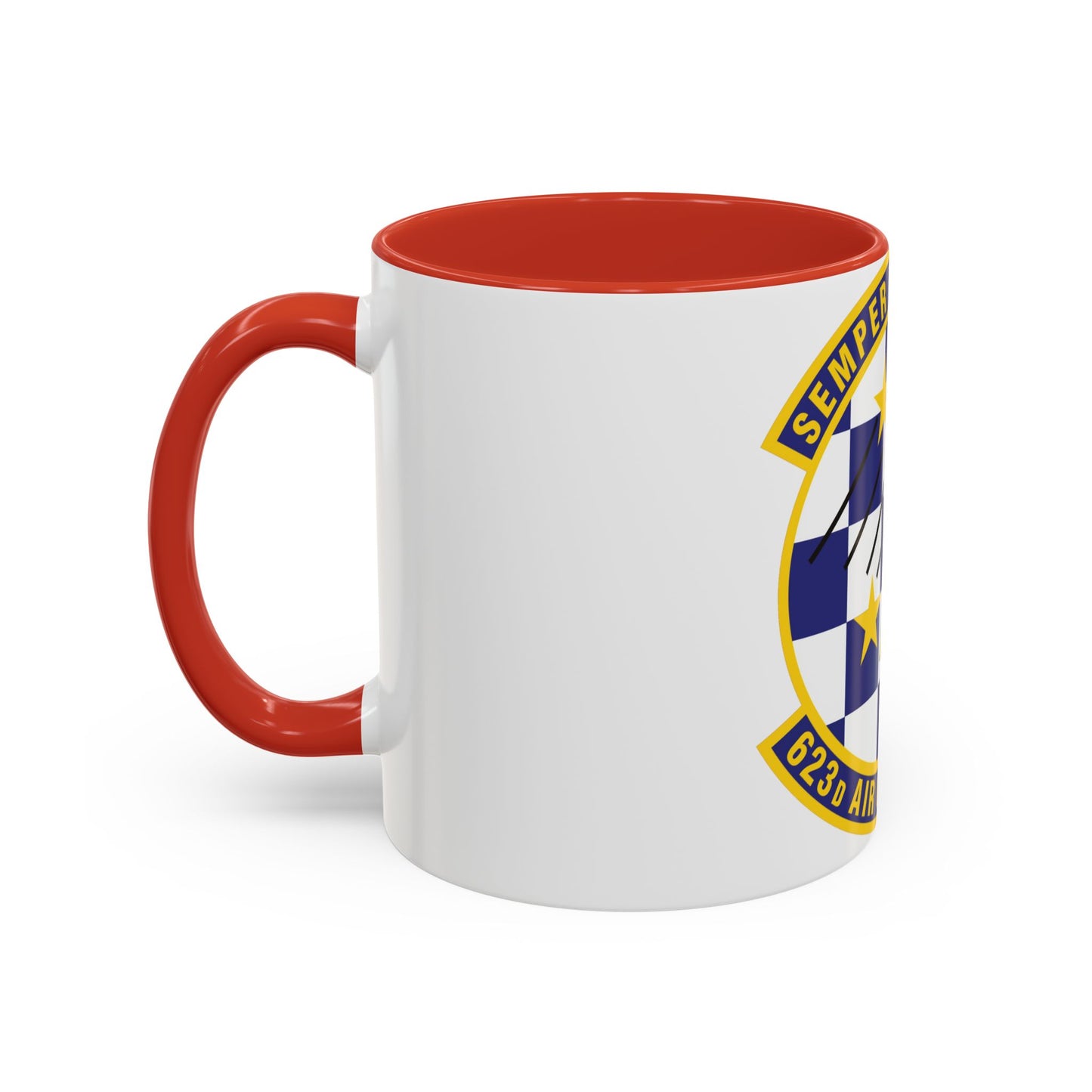 623 Air Control Squadron PACAF (U.S. Air Force) Accent Coffee Mug