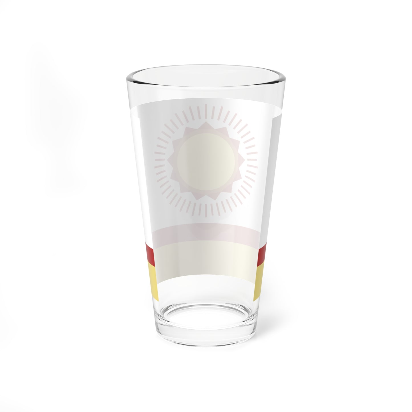 Flag of Nurimanovsky rayon (Russia) Pint Glass 16oz