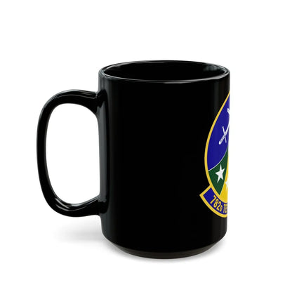 782d Test Squadron (U.S. Air Force) Black Coffee Mug-Go Mug Yourself