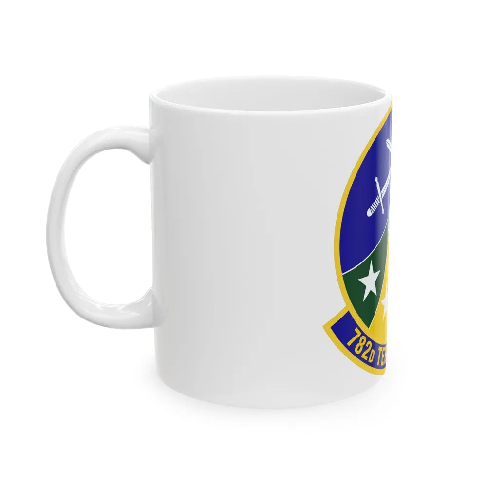 782d Test Squadron (U.S. Air Force) White Coffee Mug-Go Mug Yourself