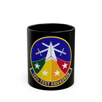 782d Test Squadron (U.S. Air Force) Black Coffee Mug 11oz - Go Mug Yourself