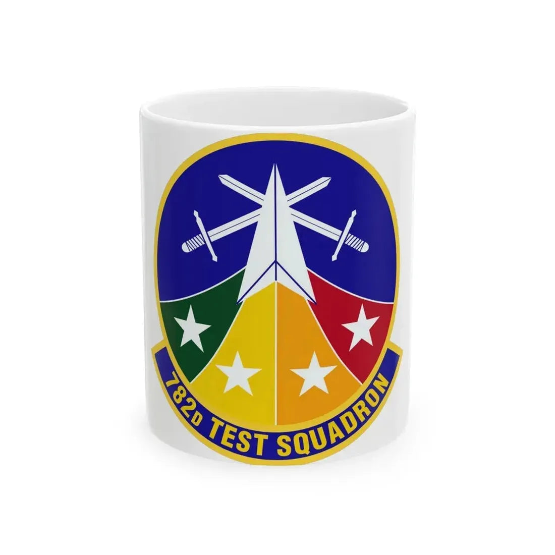 782d Test Squadron (U.S. Air Force) White Coffee Mug 11oz - Go Mug Yourself