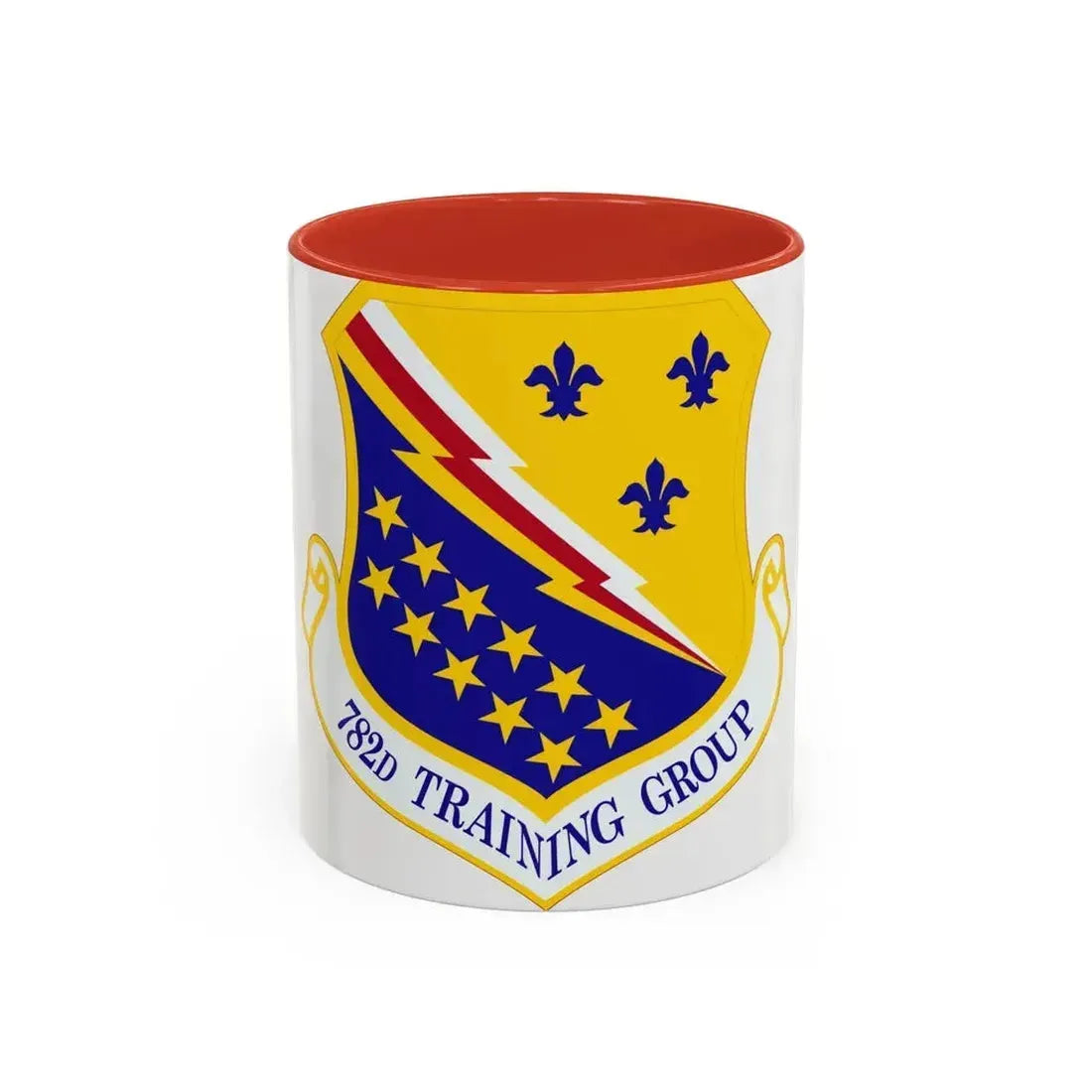 782d Training Group (U.S. Air Force) Accent Coffee Mug 11oz Red - Go Mug Yourself