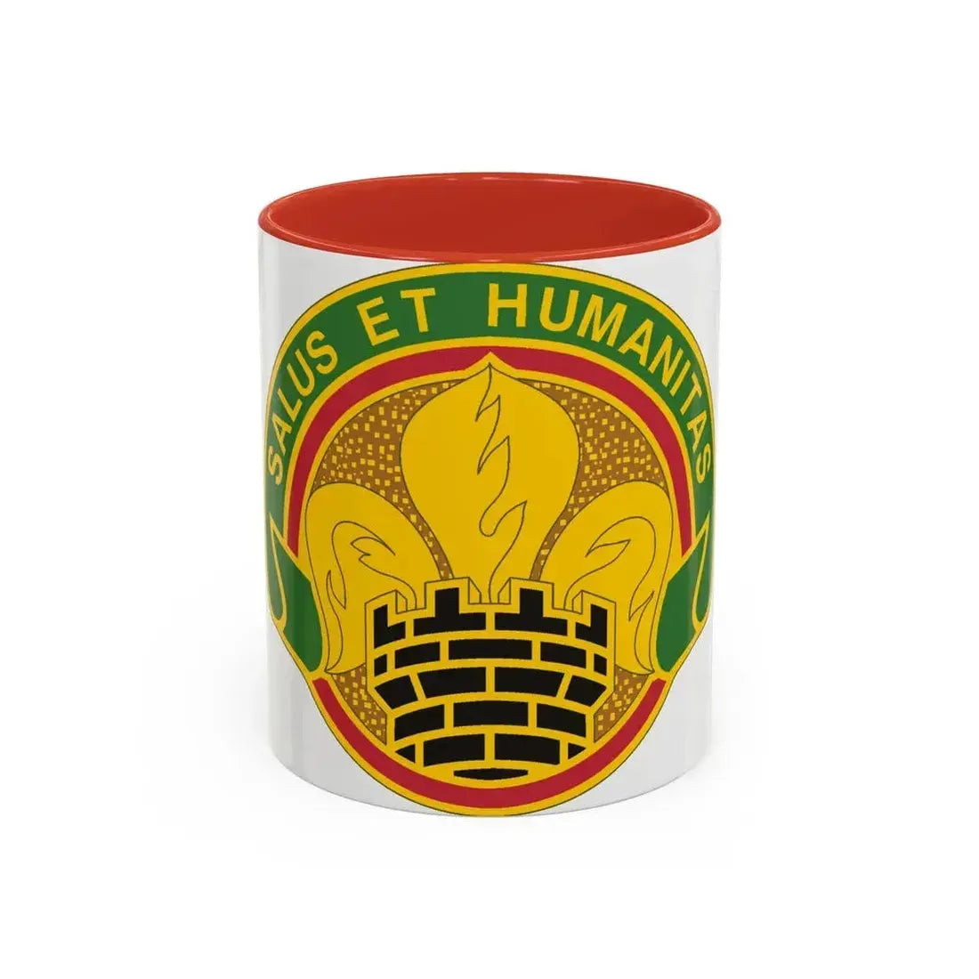 783 Military Police Battalion (U.S. Army) Accent Coffee Mug 11oz Red - Go Mug Yourself