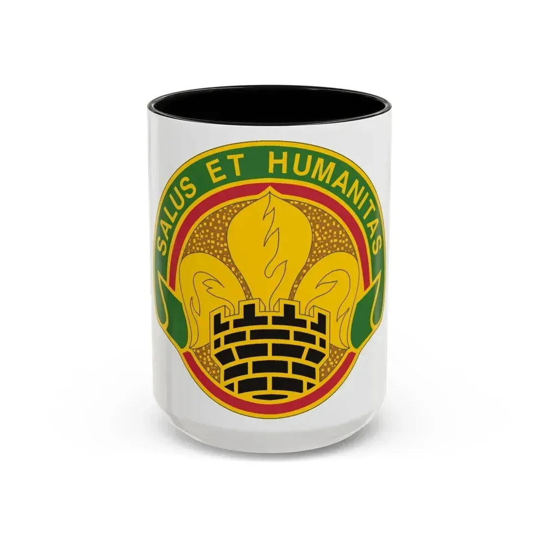 783 Military Police Battalion (U.S. Army) Accent Coffee Mug 15oz Black - Go Mug Yourself
