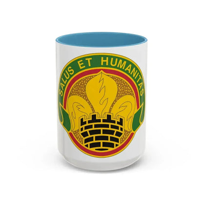 783 Military Police Battalion (U.S. Army) Accent Coffee Mug 15oz Light Blue - Go Mug Yourself