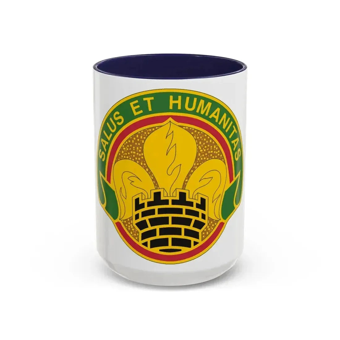 783 Military Police Battalion (U.S. Army) Accent Coffee Mug 15oz Navy - Go Mug Yourself