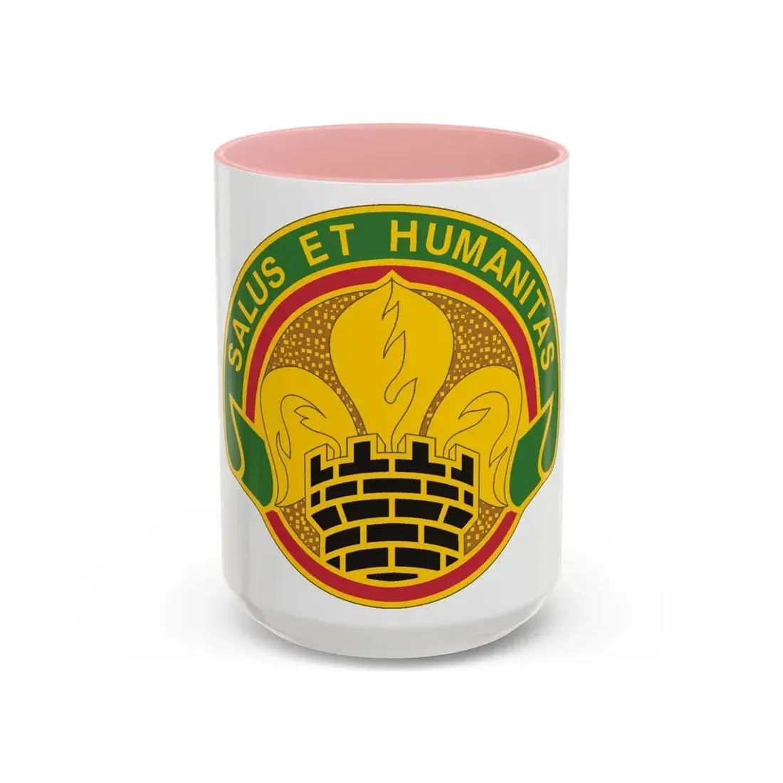 783 Military Police Battalion (U.S. Army) Accent Coffee Mug 15oz Pink - Go Mug Yourself