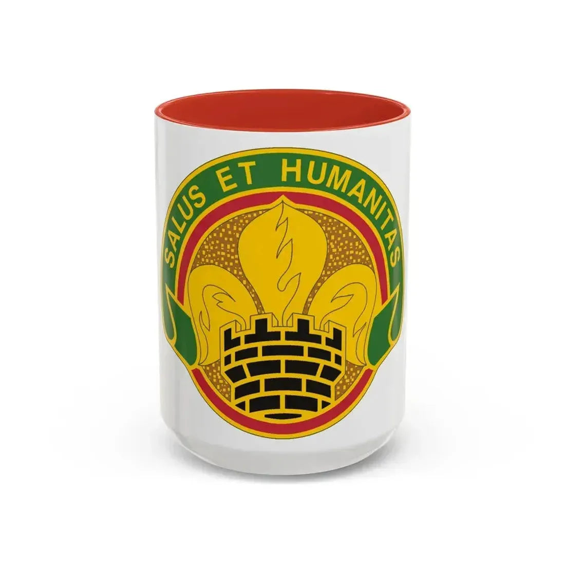783 Military Police Battalion (U.S. Army) Accent Coffee Mug 15oz Red - Go Mug Yourself