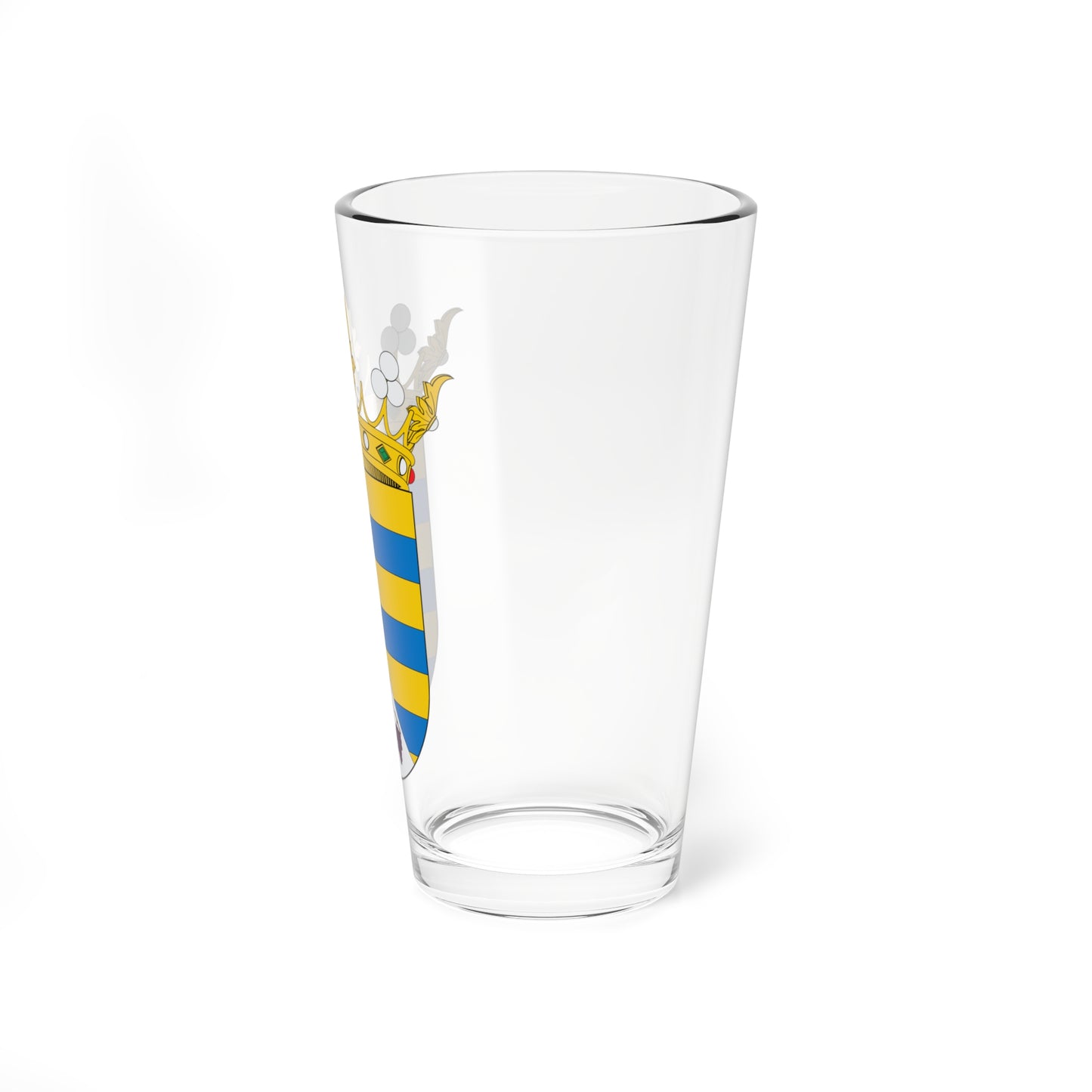 Escudo de Letux (Spain) (Coat of Arms) Pint Glass 16oz