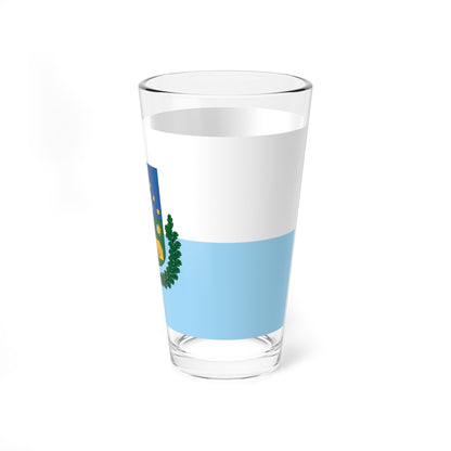 Flag of Berhida (Hungary) Pint Glass 16oz