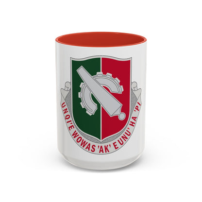 126 Maintenance Battalion (U.S. Army) Accent Coffee Mug