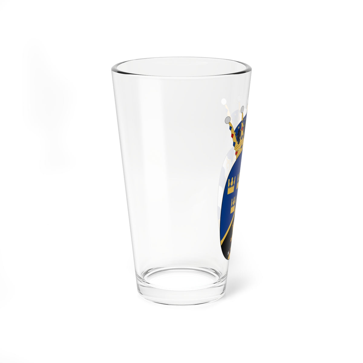 Prinsessan Ingeborg vapen (Sweden) (Coat of Arms) Pint Glass 16oz