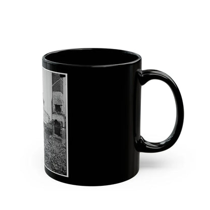 Charleston, S.C. O'connor House (180 Broad Street), In Which Union Officers Were Confined Under Fire (U.S. Civil War) Black Coffee Mug-Go Mug Yourself