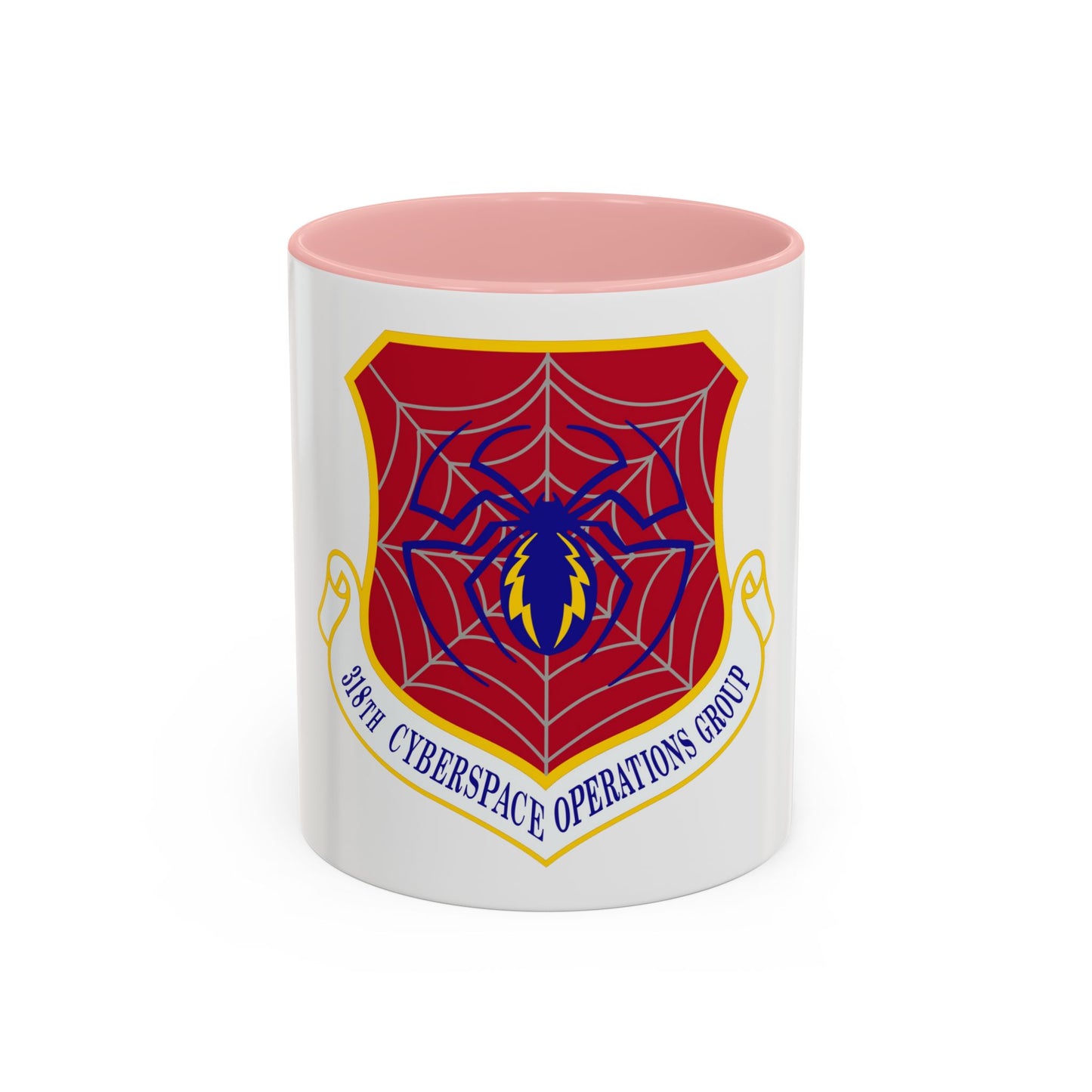 318 Cyberspace Operations Group ACC (U.S. Air Force) Accent Coffee Mug