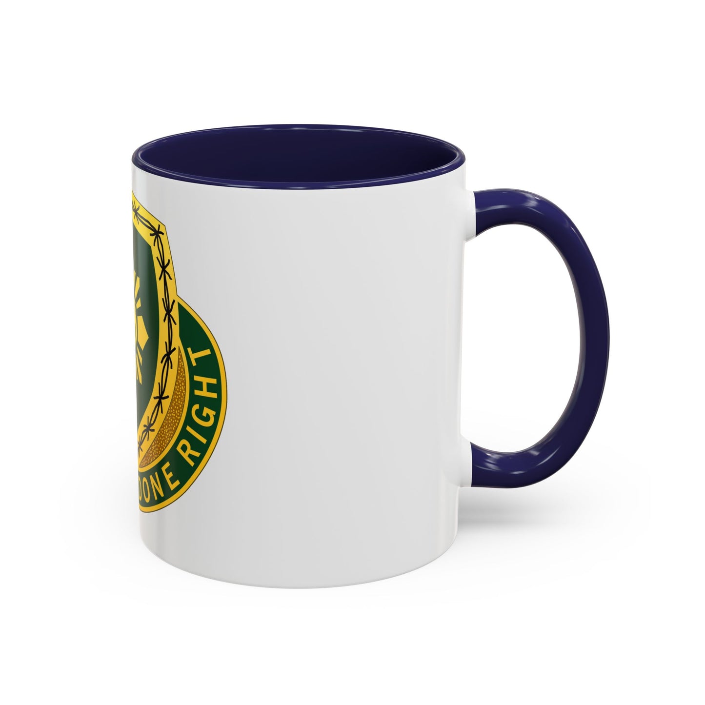744 Military Police Battalion (U.S. Army) Accent Coffee Mug