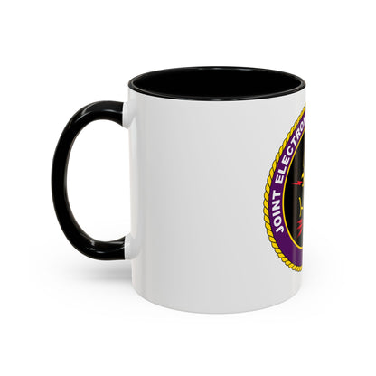 Joint Electronic Warfare Center JEWC (U.S. Air Force) Accent Coffee Mug