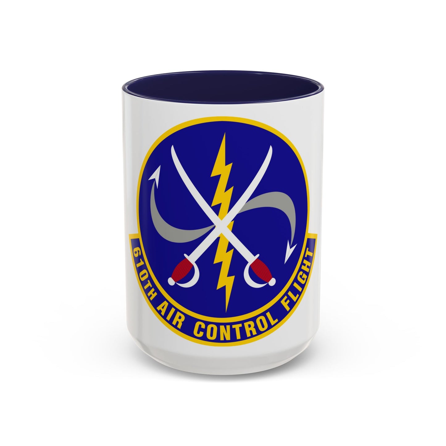 610 Air Control Flight PACAF (U.S. Air Force) Accent Coffee Mug