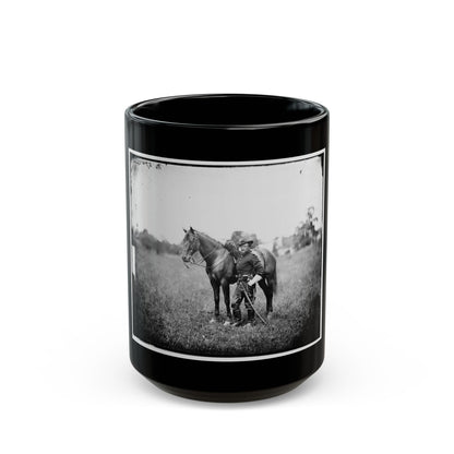 Bealeton, Virginia. Capt. Henry Page, Assistant Quarter Master, At Army Of The Potomac Headquarters (U.S. Civil War) Black Coffee Mug