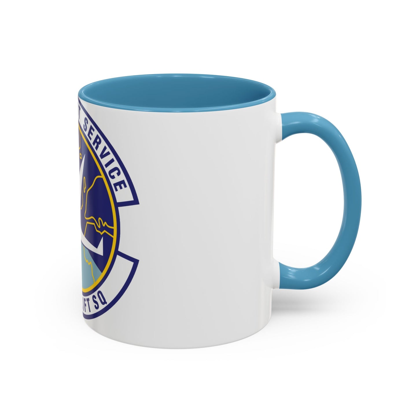 Tasse à café décorative du 76e escadron de transport aérien (US Air Force)