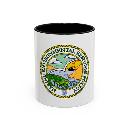 USCG Marine Environmental Resp Policy (U.S. Coast Guard) Accent Coffee Mug
