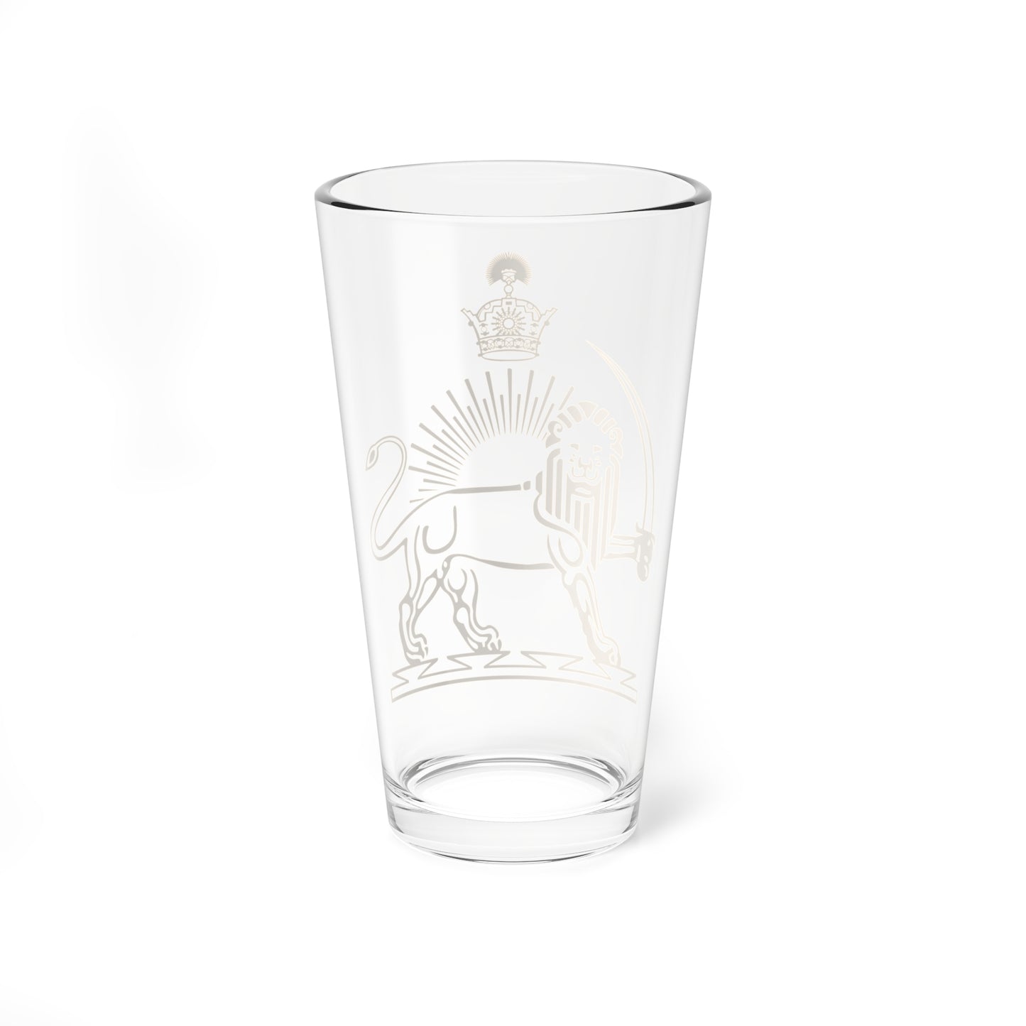 Emblem of the Azerbaijan Peoples Government (Azerbaijan) (Coat of Arms) Pint Glass 16oz