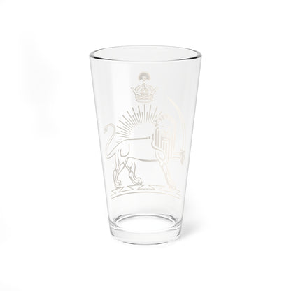 Emblem of the Azerbaijan Peoples Government (Azerbaijan) (Coat of Arms) Pint Glass 16oz