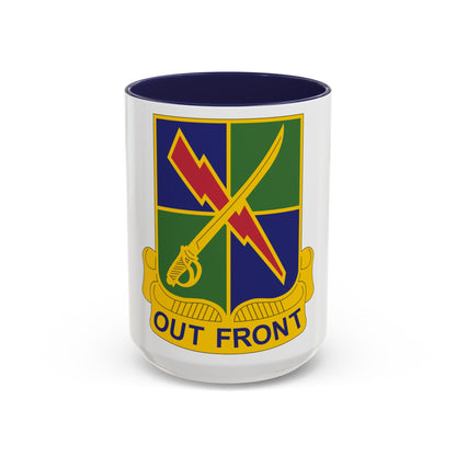 501 Military Intelligence Battalion (U.S. Army) Accent Coffee Mug