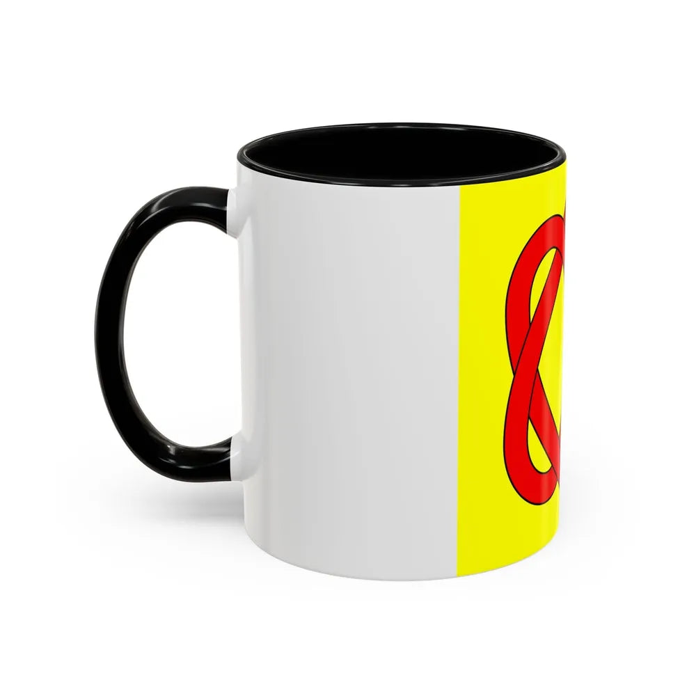 Flag of Blonay Switzerland - Accent Coffee Mug-Go Mug Yourself