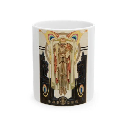 Easter, Saturday Evening Post, April 7, 1928 - White Coffee Mug-11oz-Go Mug Yourself