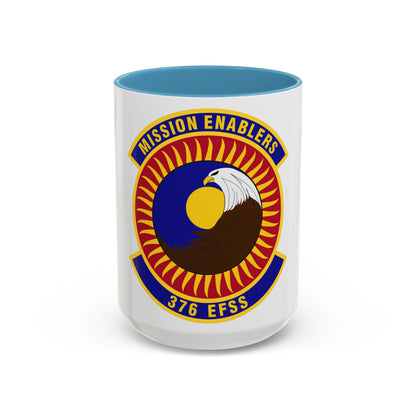 376th Expeditionary Force Support Squadron (U.S. Air Force) Accent Coffee Mug