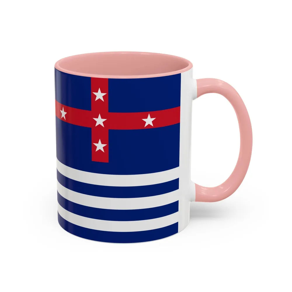 Upper Murray River Flag - Accent Coffee Mug-Go Mug Yourself